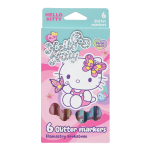 Colorino popisovače s glitry, Hello Kitty, kulaté, 6 barev