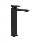 VILLEROY & BOCH - Architectura Square Umyvadlová baterie s výpustí Push-Open, AquaSmart, matná černá TVW125002000K5