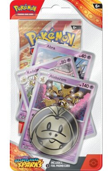 Pokémon TCG: SV08 Surging Sparks - Premium Checklane Blister - Alakazam