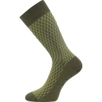 LONKA Ponožky pánské žakárové ŽERYK s bavlnou KHAKI (3 páry) 39-42 125900