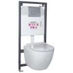 KERRA - Instalační set WC Delos/Pacific CHR 5907548115850