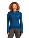 ICEBREAKER Wmns 300 RealFleece Descender LS Zip, Atlantis (vzorek) velikost: S