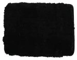 MSV Koupelnová předložka MICROFIBER černá / 40 x 60 cm / polyester / protiskluzová