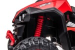 Mamido Dětská elektrická čtyřkolka XC-sport 2x45W červená