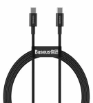 Rozbaleno - Baseus CATYS-B01 Kabel USB-C (M) - USB-C (M) 1 m černá / 100W / rozbaleno (CATYS-B01.rozbaleno)