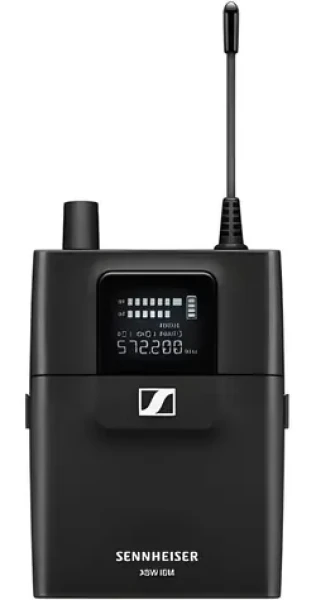 Sennheiser XSW IEM SET (A) černá / Bezdrátový in-ear monitoring systém / UHF 476-500 MHz / Bodypack přijímač (XSW IEM SET (A))