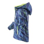 Bunda softshellová chlapecká s kapucí, Pidilidi, PD1102-02, modrá - 98 | 3roky