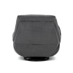 Polohovací křeslo, elektrické zabudované ovládání, šedá, látka, TV-7089 GREY2