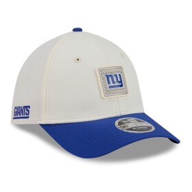 New Era Pánská kšiltovka New York Giants NFL 2026 Training Camp 39THIRTY Flex - Modrá Velikost: M/L