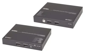 ATEN USB DisplayPort Dual View / KVM extender / HDBaseT 2.0 / 4K / dosah 100 m (CE924-AT-G)