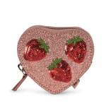 Konges Sløjd Dětská peněženka Strawberry Pink Glitter, růžová barva