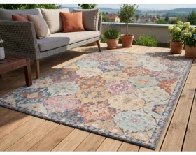 Venkovní koberec Salsa 80x150 cm, orientální barevný