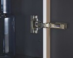 DURAVIT - L-Cube Skříňka 80x70x24 cm, 2 dvířka, bílá mat LC116701818