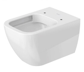 DURAVIT - Happy D.2 Závěsné WC, Rimless, WonderGliss, bílá 22220900001