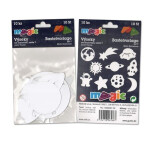 MAGIC papírové výseky na malování VESMÍR