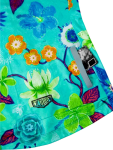 Cyklodres CYCOLOGY Aloha Aqua Reborn, dámský, krátký rukáv (Motiv Aloha Aqua, velikost S)