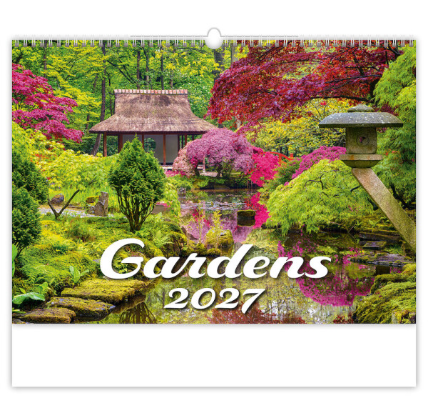 Nástěnný kalendář 2027 Helma Gardens