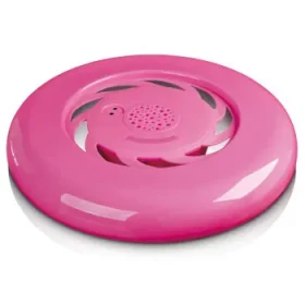 Axxion Frisbee růžová / Bluetooth reproduktor / voděodolný / dosah 20 m (AFB-100PK)