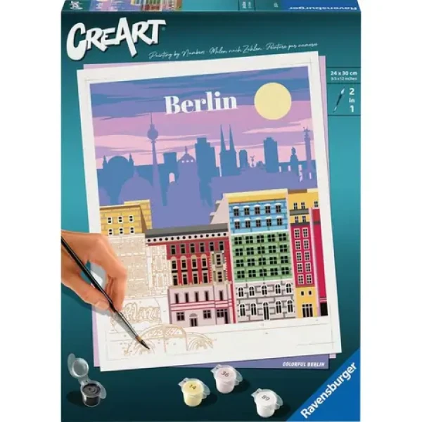 Ravensburger CreArt Barevný Berlín – malování podle čísel