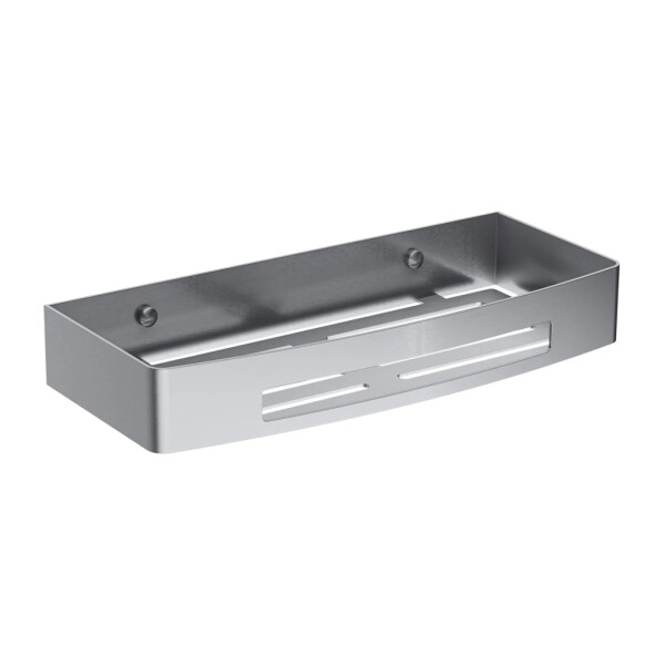 OMNIRES - UNI sprchový košík, 30 x 5 x 13 cm, broušený nikl UN10331NI