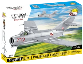 COBI 5822 Polský stíhací letoun Lim-1 Polish Air Force 1952