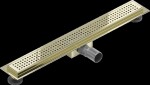 MEXEN/S - Flat M08 odtokový žlab 70 cm zlatý 1525070-15