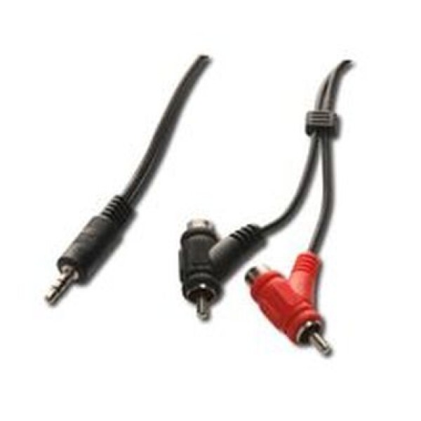 PremiumCord Kabel Jack 3.5mm-2xCINCH+2xCINCH M/M 2m (4016032226925)