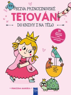 Bezva princeznovské tetování do knihy na tělo