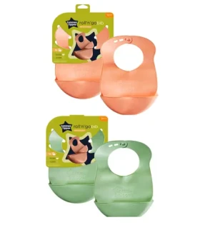 Tommee Tippee Plastový bryndáček rolovací Explora kluk