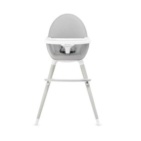 Jídelní židlička Kinderkraft Fini - Grey/White