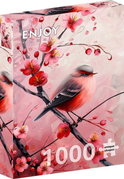 Puzzle Rubínový pěvec 1000 dílků