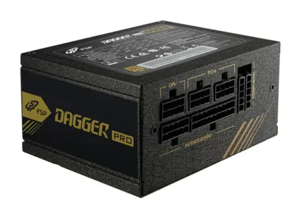 Fortron Dagger Pro 650 / Napájecí zdroj / SFX / 650W / 80PLUS Gold / plně modulární / PFC aktivní / 92mm (PPA6504801)