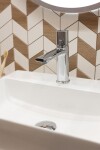 Laveo - Tores - stojánková umyvadlová baterie s výpustí, chrom BVT_022D