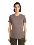 ICEBREAKER Wmns Mer Cool-Lite Sphere III SS Te Colour, Porcini Hthr/Porcini/Cb (vzorek) velikost: S
