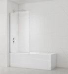 Vanová zástěna SAT 150x80 cm chrom SIKOVZPEV150 SIKOVZPEV150