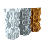 PLA FiberSilk filament bílý Pearl metallic 1,75 mm Fiberlogy 850 g