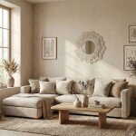 REA - NÁSTĚNNÉ ZRCADLO BOHO 60CM 322051 HOM-03007