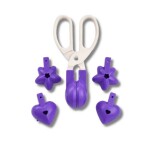 Dortisimo Kleště na Cake Pops s výměnnými nástavci Kuličky, srdce a hvězda