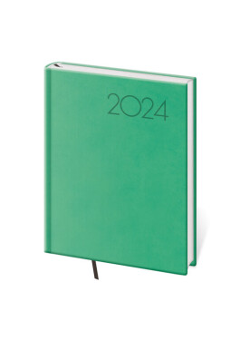 Diář 2024 denní B6 Print Pop - světle zelený