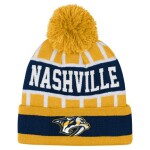 Outerstuff Dětská zimní čepice Nashville Predators NHL Go Fast Cuffed Knit W Pom