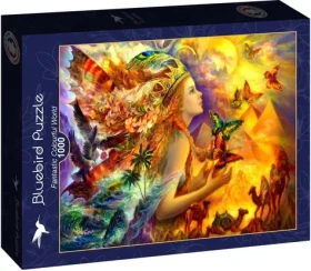 BLUEBIRD Puzzle Fantastický barevný svět