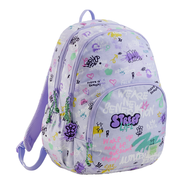 Miquelrius batoh Wake Up, Triple Oslo, 27 l, 3 kapsy, rPET, mix barev