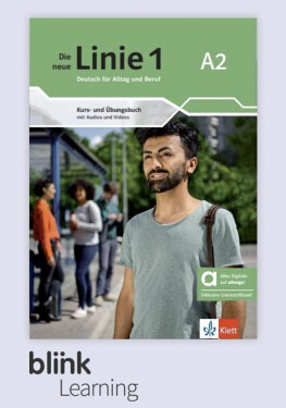 Die neue Linie 1 - A2 – Digitale BlinkLearning – Kurs./Übungsbuch – Lernende (14 měsíců)