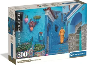 CLEMENTONI Puzzle Modrá ulička v Chefchaouenu