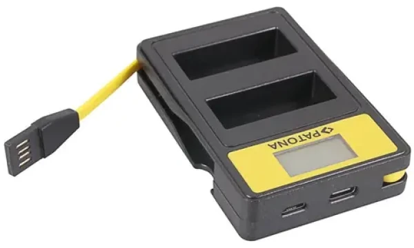 PATONA nabíječka Foto Dual Panasonic DMW-BLG10 s LCD / USB (PT141655)