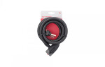 Zámek spirálový CTM CABLE, 15x1500mm