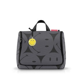 Toaletní taštička Reisenthel Toiletbag XL Smiley® grey