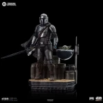 Iron Studios Din Djarin And Din Grogu - The Mandalorian - Art Scale 1/10