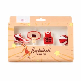 Dortisimo Svíčky Basketbalový set (4 ks)