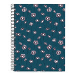Blok Blue Daisies A4 linkovaný 120 listů